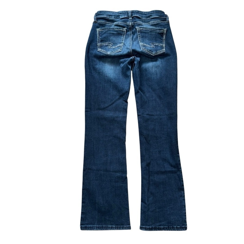 WOMENS Silver Jeans Suki Slim Boot 26x29 Dark Wash Mid Rise Stretch
